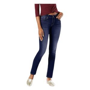 Levi's Modern Slim Jeans Blue Medium Wash Denim Mid-Rise 5 Pocket 6M